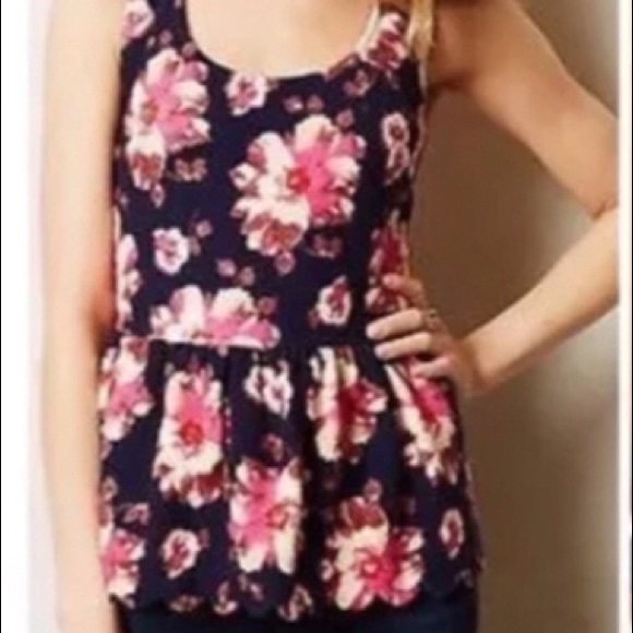 Gorgeous Floral Peplum Top - Picture 6 of 6